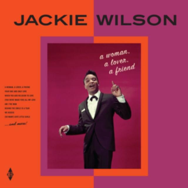 Jackie Wilson - A Woman, A Lover, A Friend - Lp