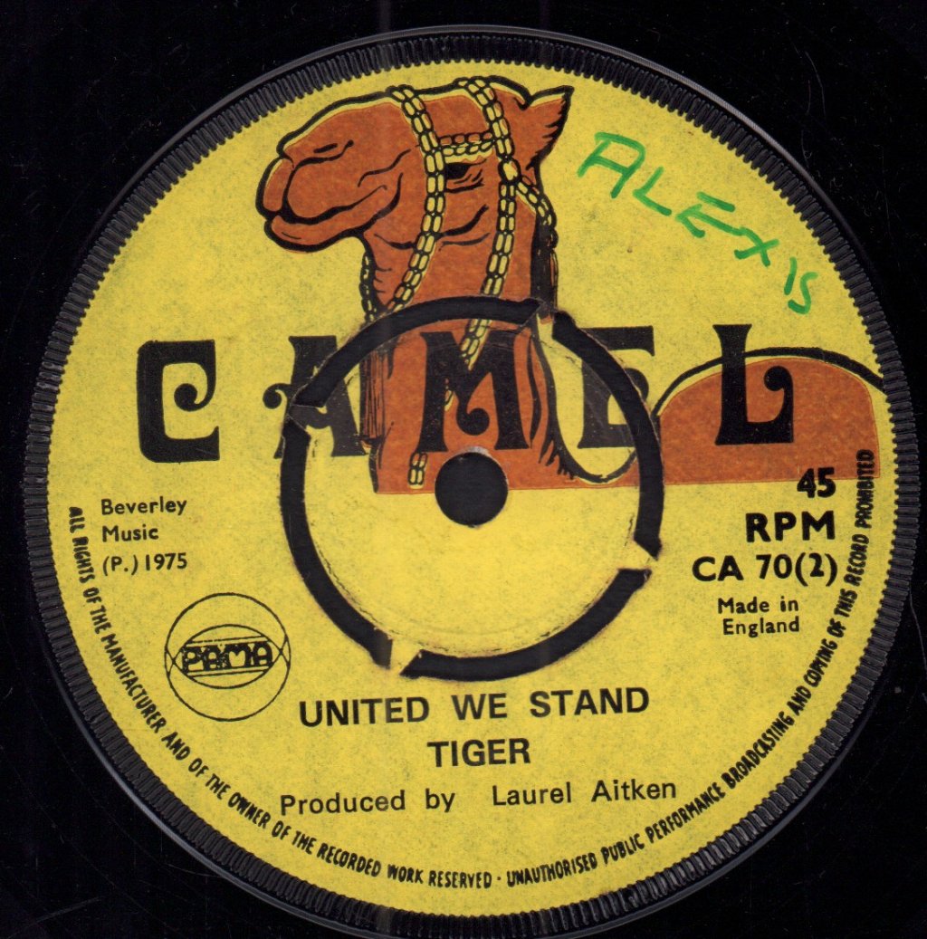 Tiger (Reggae) - Guilty - 7 Inch