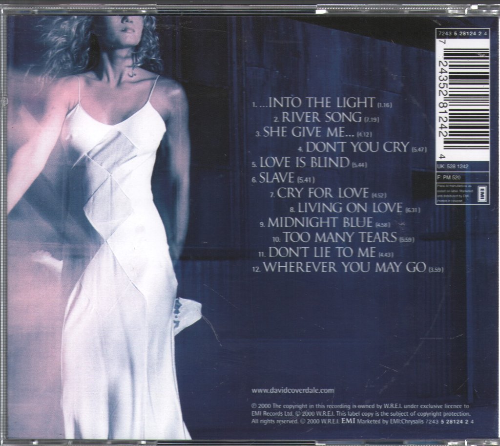 David Coverdale - Into The Light - Cd