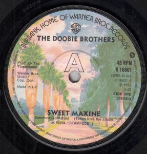 Doobie Brothers - Sweet Maxine - 7 Inch