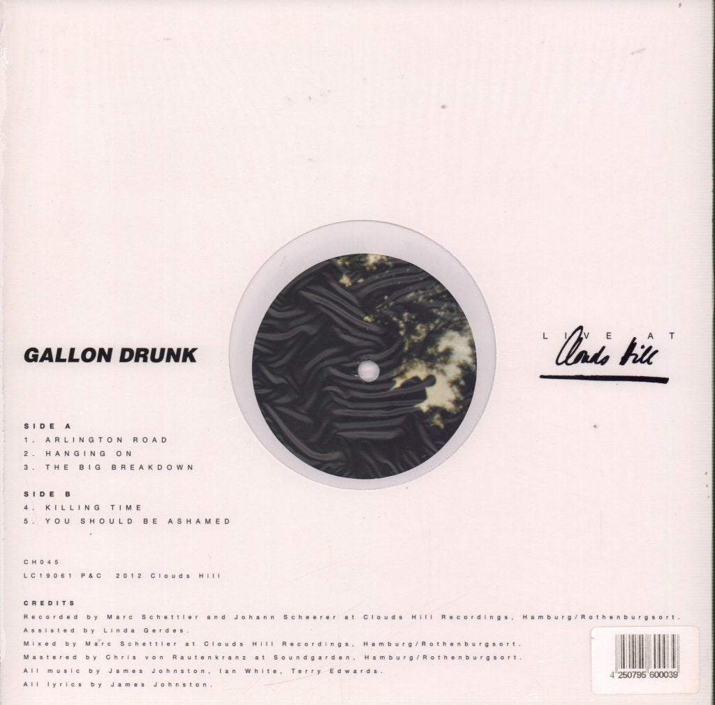 Gallon Drunk - Live At Clouds Hill - 10 Inch