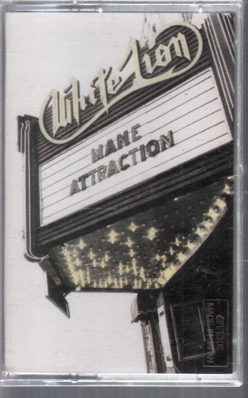 White Lion - Mane Attraction - Cassette