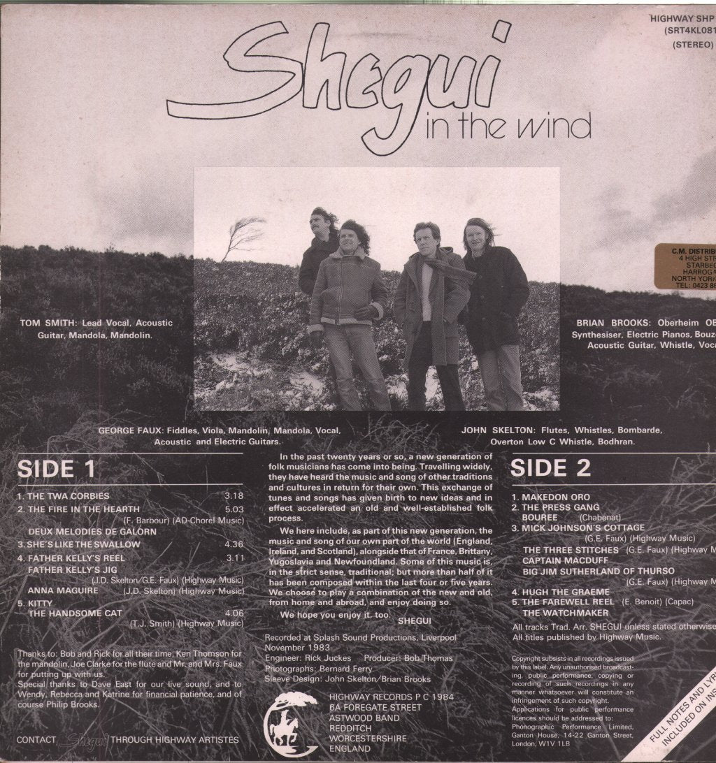 Shegui - In The Wind - Lp