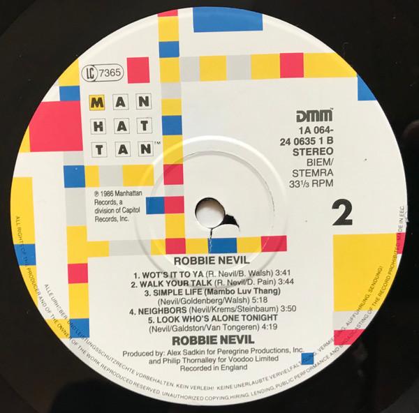 Robbie Nevil - Robbie Nevil - Lp