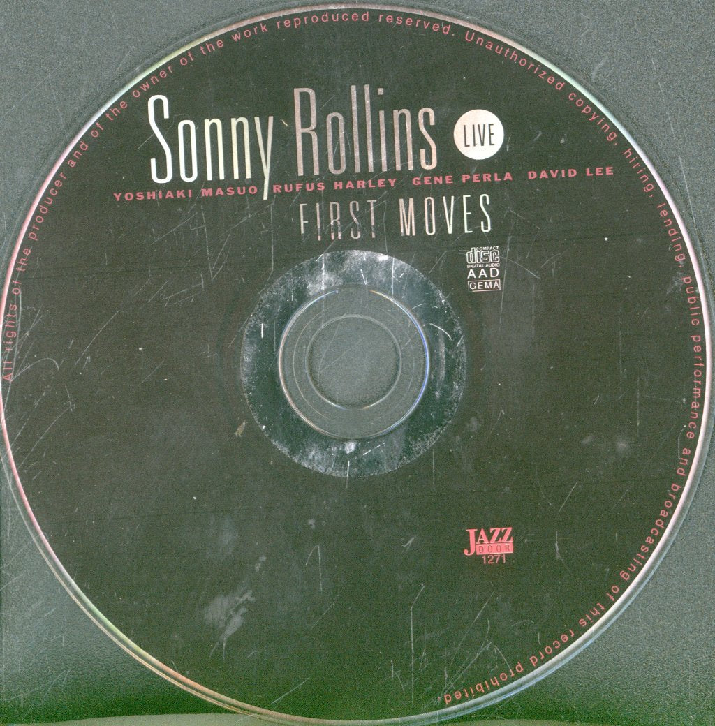 Sonny Rollins - First Moves (Live) - Cd