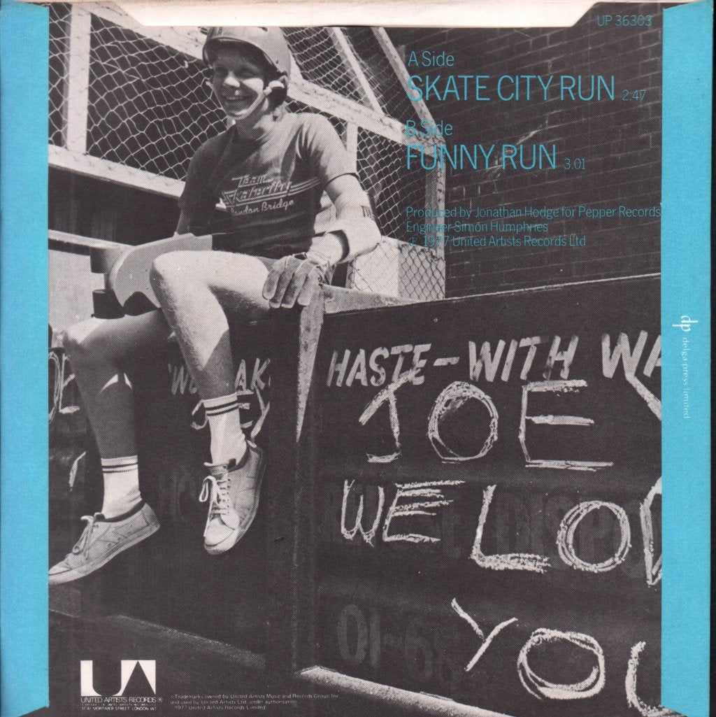 Joey And The Hotshots - Skate City Run - 7 Inch