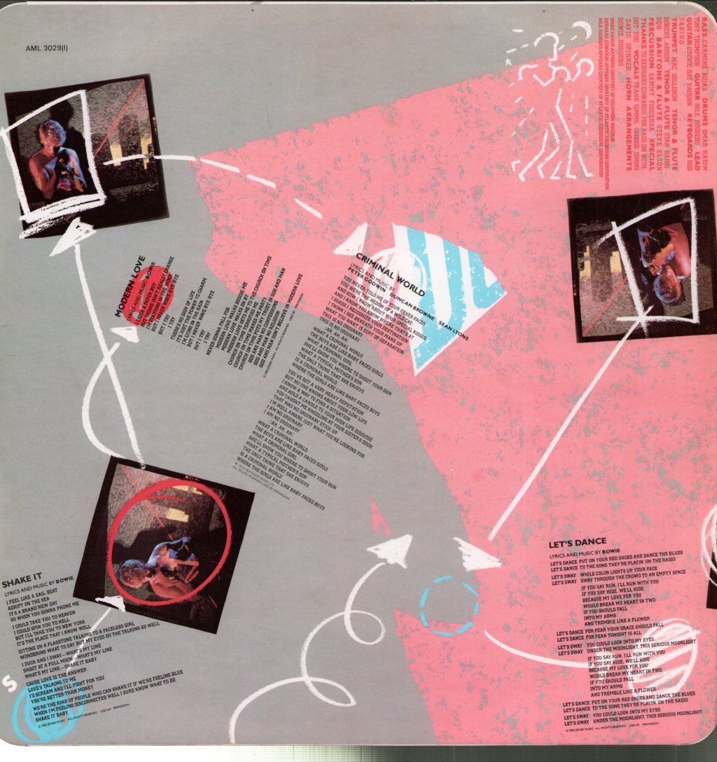 David Bowie - Let's Dance - Lp