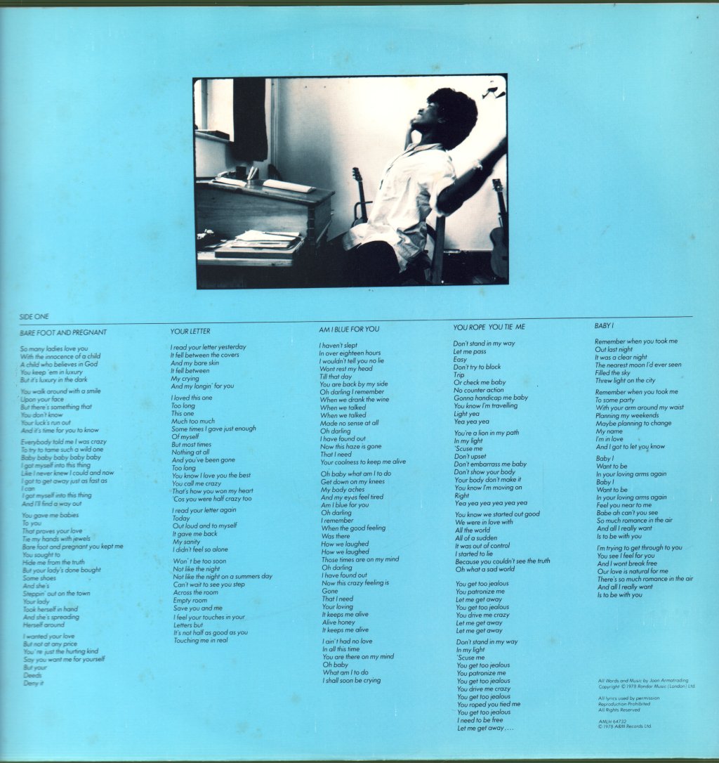 Joan Armatrading - To The Limit - Lp