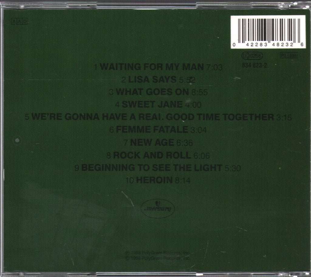 Velvet Underground - 1969 - Velvet Underground Live With Lou Reed - Volume 1 - Cd