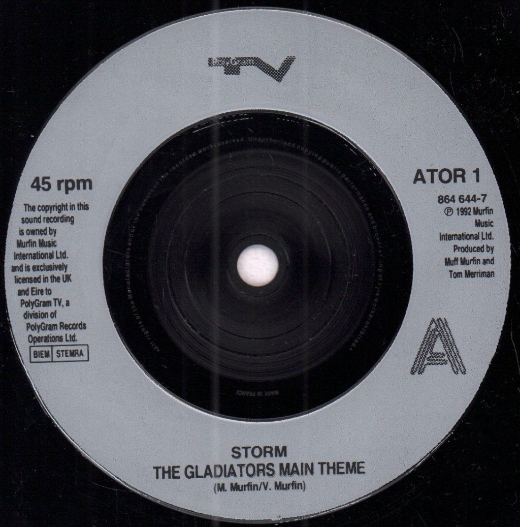 Storm (Gladiators) - Gladiators Main Theme - 7 Inch