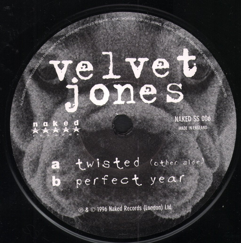 Velvet Jones - Twisted - 7 Inch