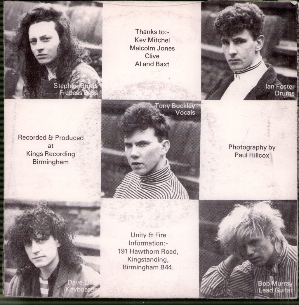 Unity and Fire - I Know A Girl - 7 Inch
