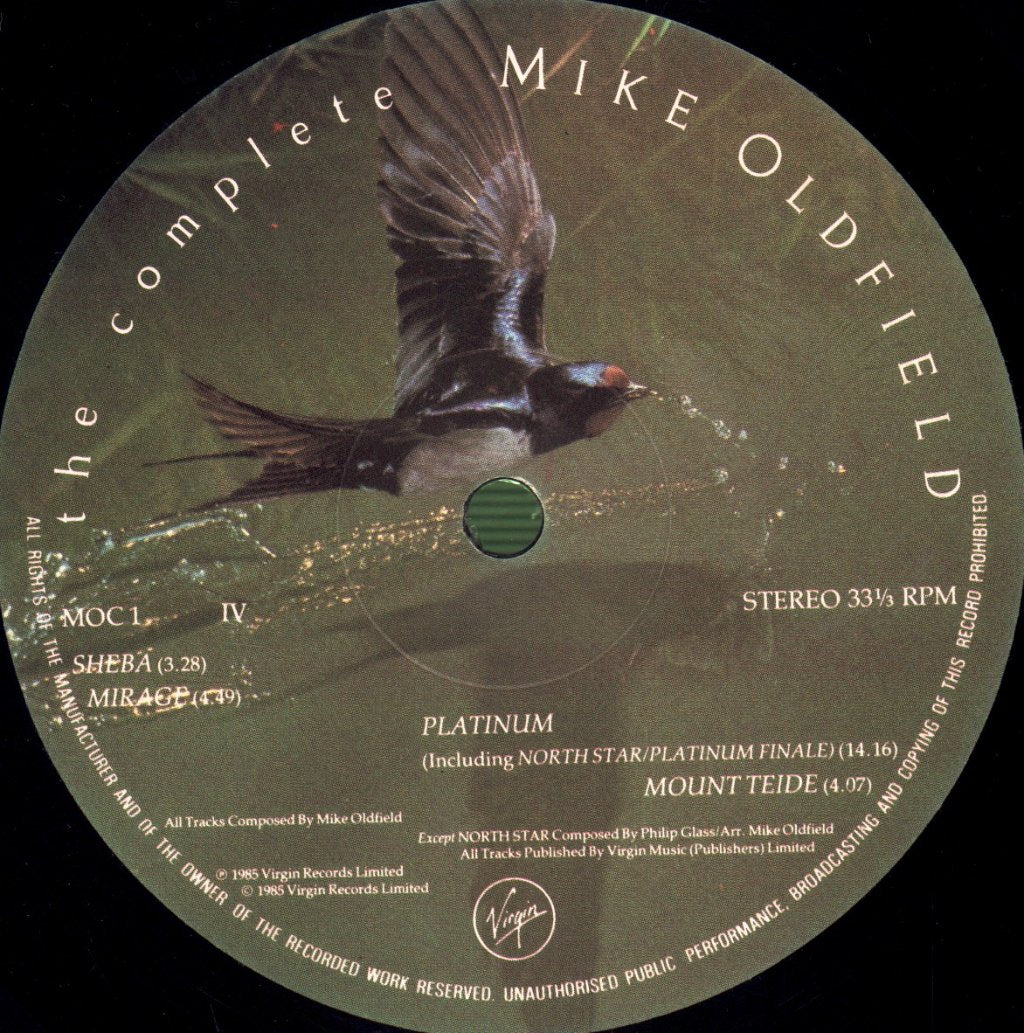 Mike Oldfield - Complete - Double Lp