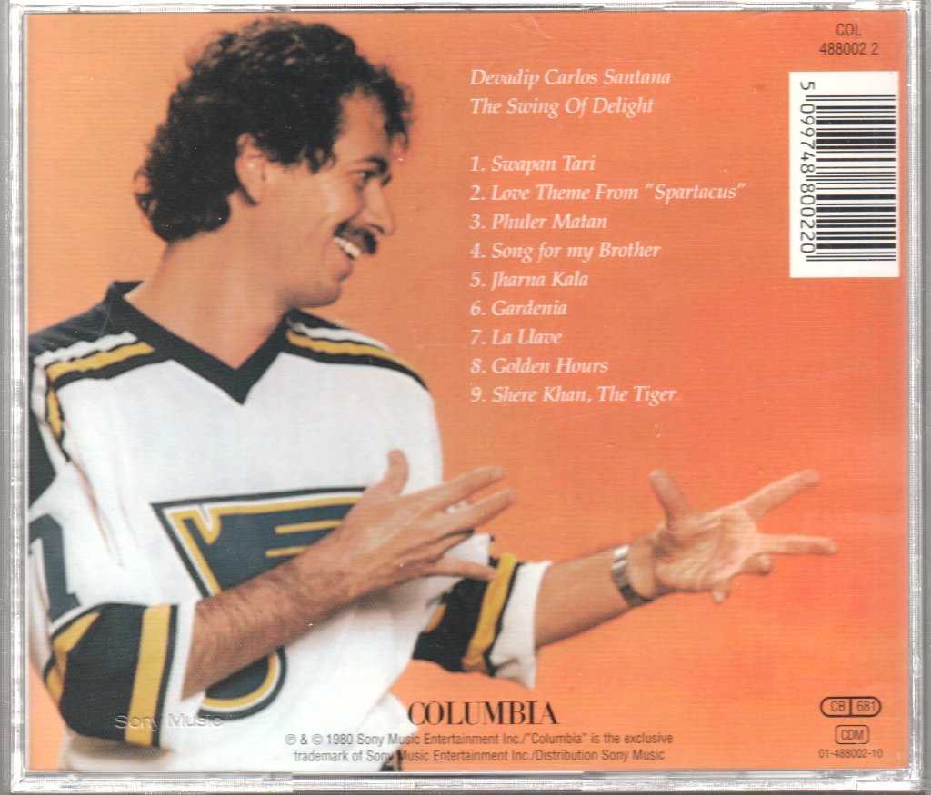 Carlos Santana - Swing Of Delight - Cd