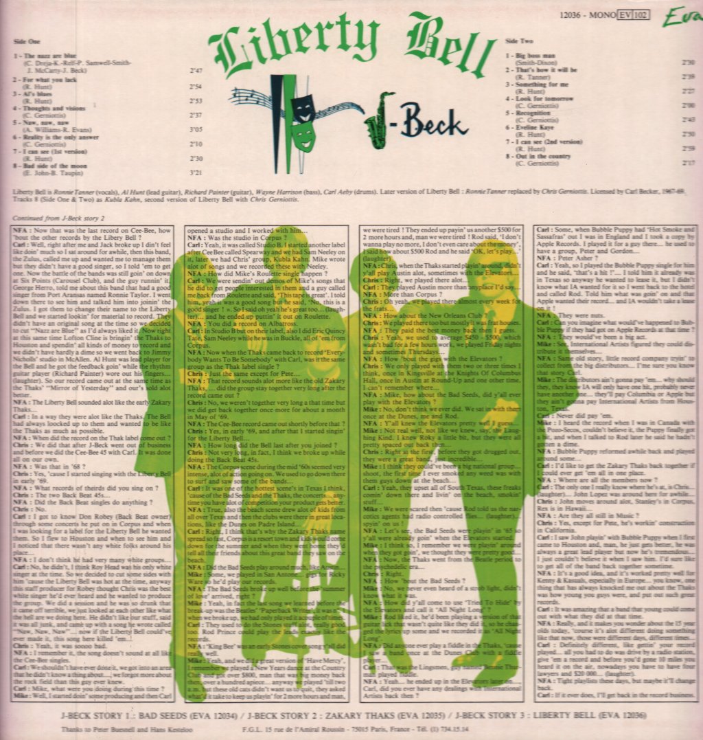 Liberty Bell - J-Beck Story 3 - Lp
