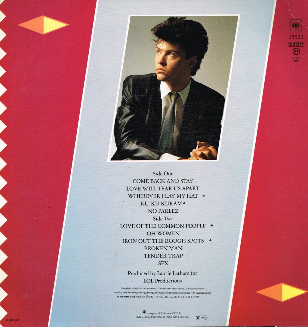 Paul Young - No Parlez - Lp