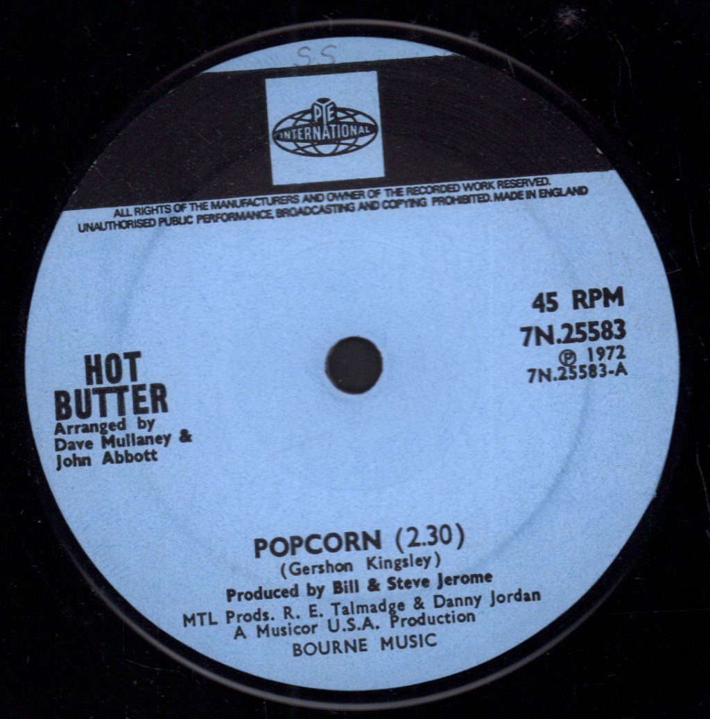 Hot Butter - Popcorn - 7 Inch