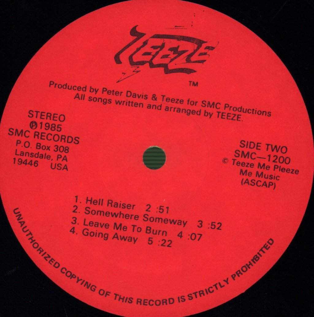 Teeze - Teeze - Lp