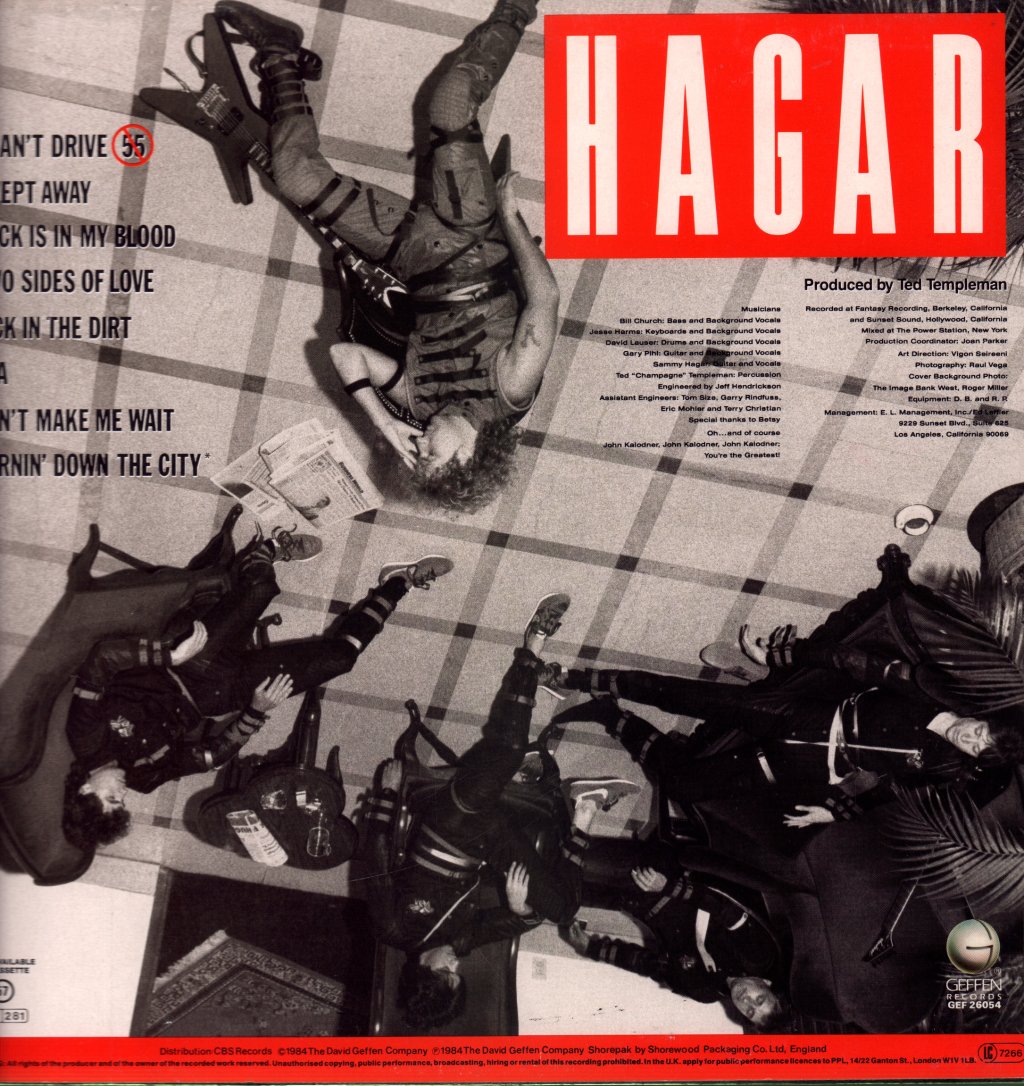 Sammy Hagar - VOA - Lp
