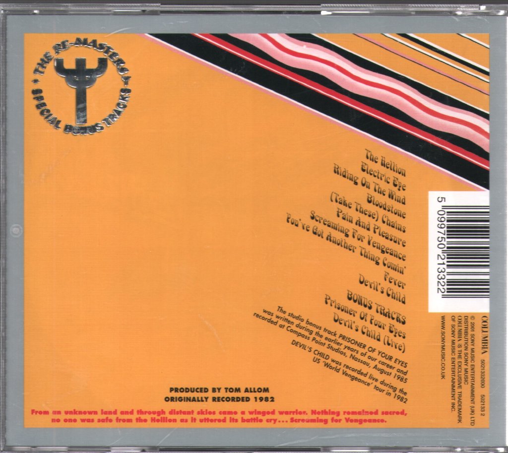 Judas Priest - Screaming For Vengeance - Cd