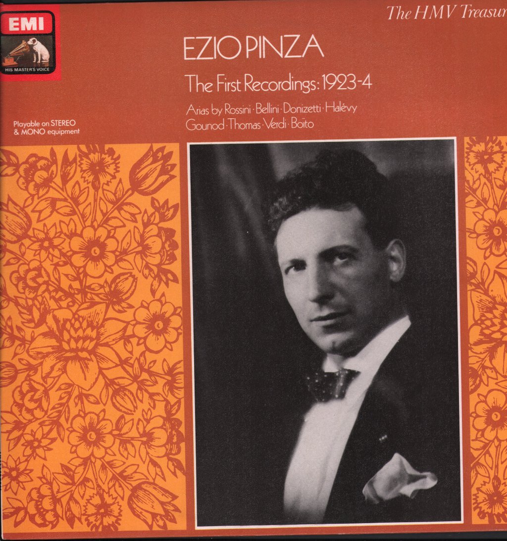 Ezio Pinza - Ezio Pinza - The First Recordings:1923-4 - Lp