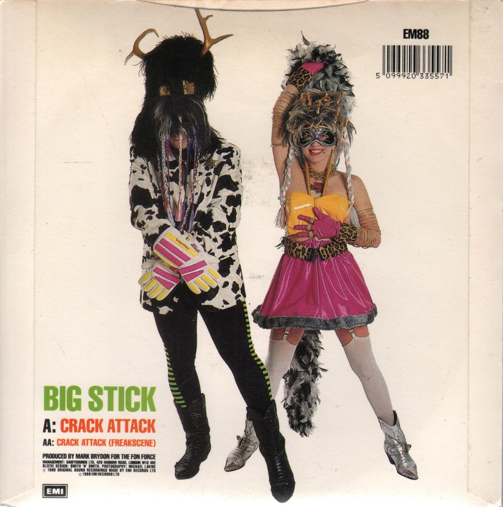 Big Stick - Crack Attack - 7 Inch