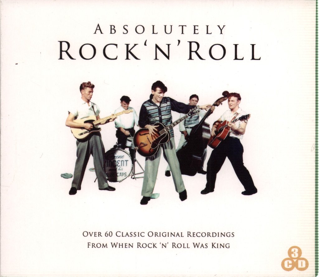 Various Artists - absolutely rock n roll - Triple Cd