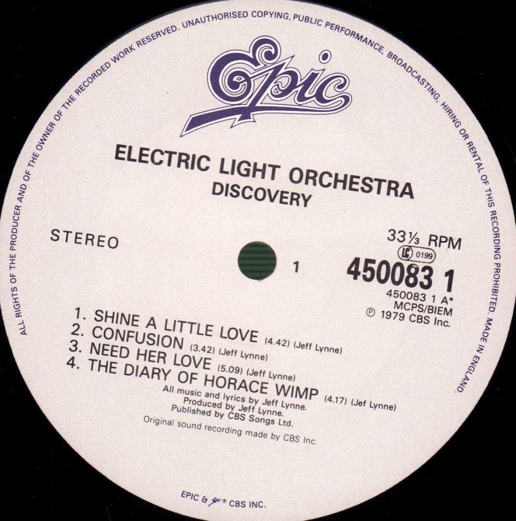 Electric Light Orchestra - Discovery - Lp
