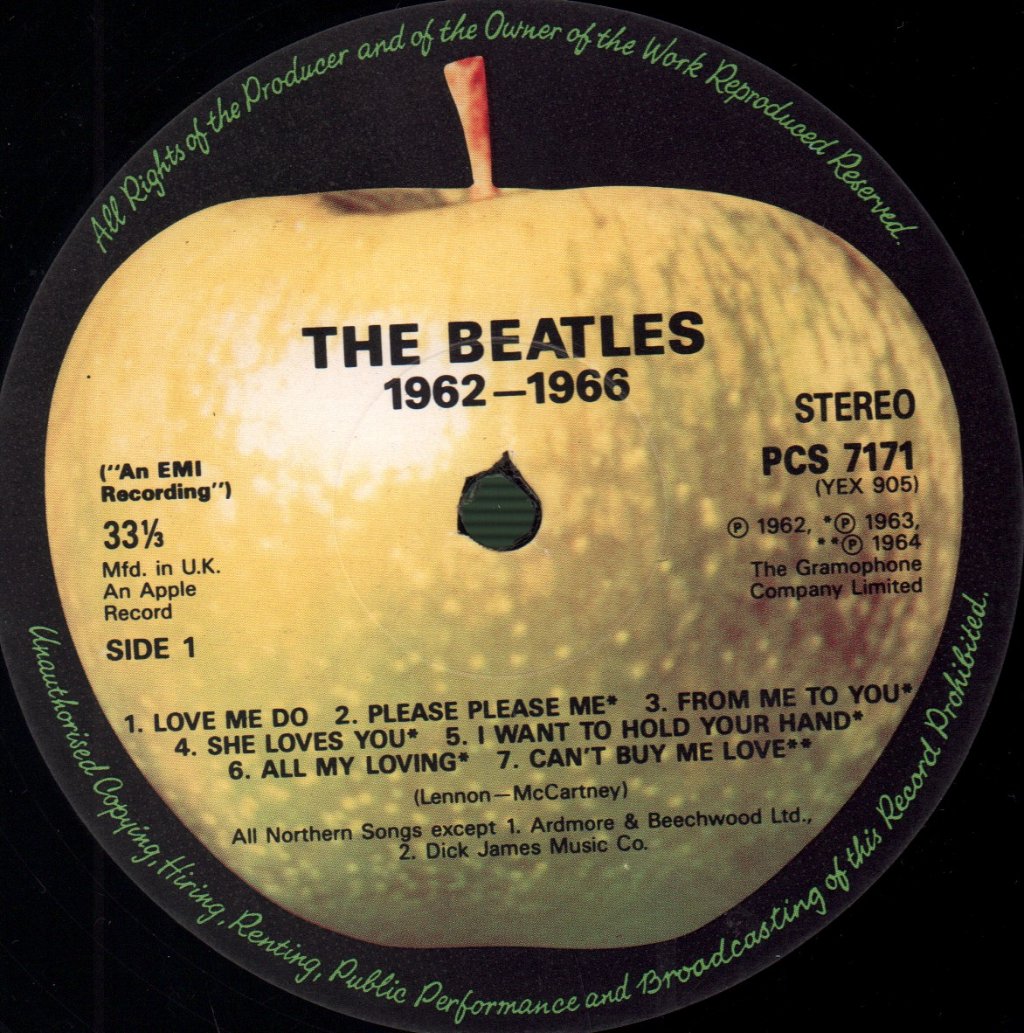 Beatles - 1962-1966 - Double Lp