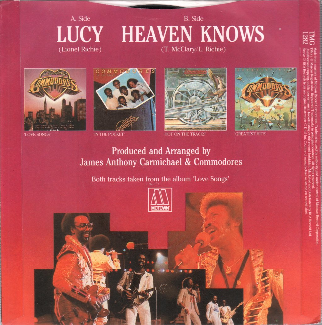 Commodores - Lucy - 7 Inch