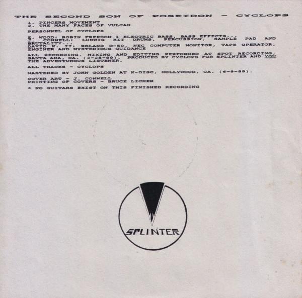 Cyclops - Second Son Of Poseidon - 7 Inch