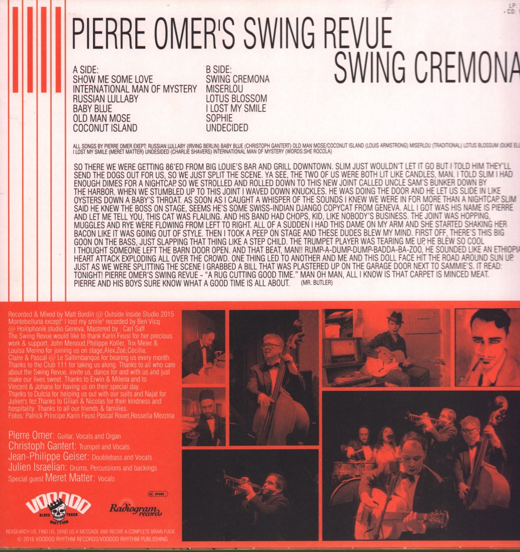 Pierre Omer's Swing Revue - Swing Cremona - Lp
