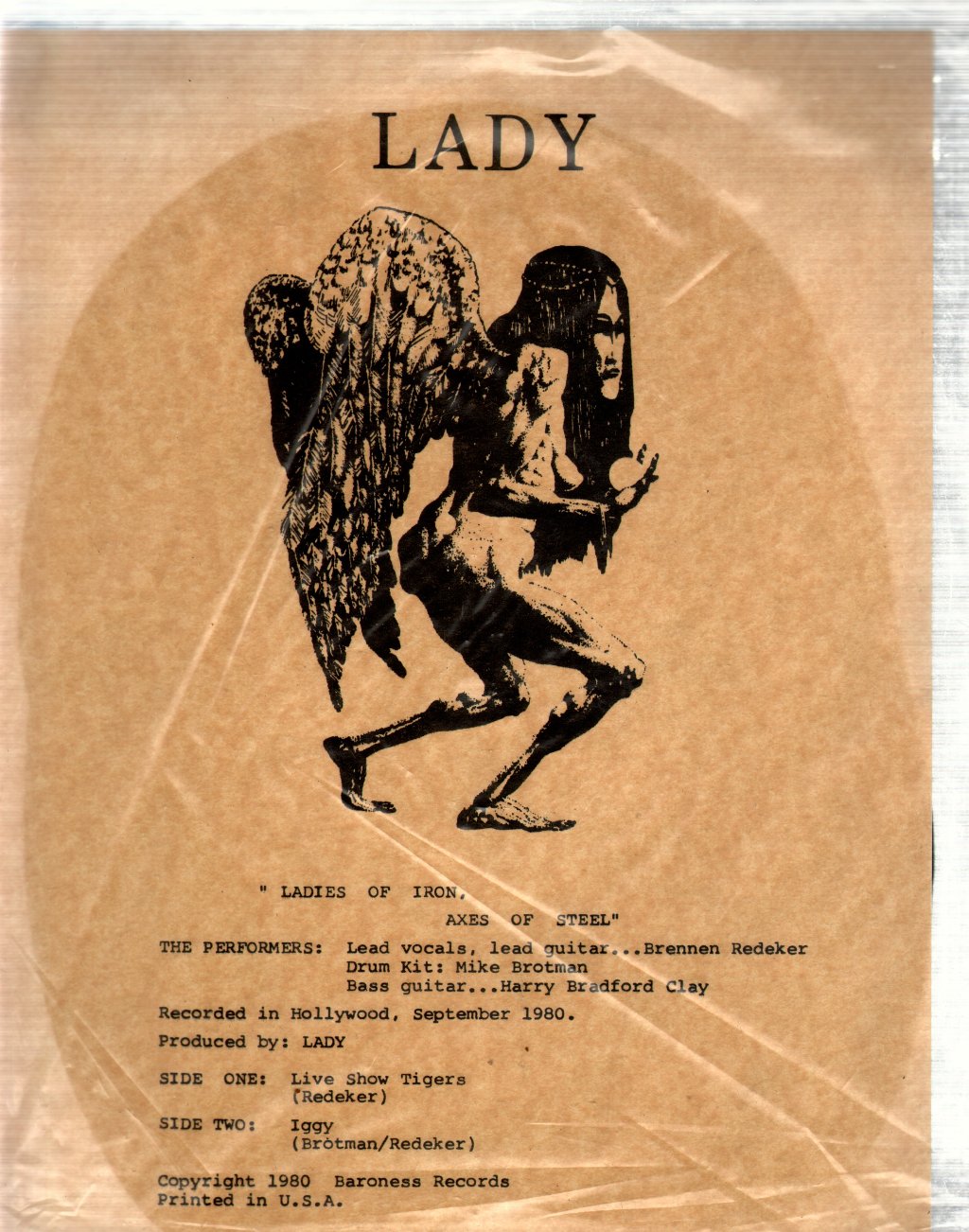 Lady - Live Show Tigers / Iggy - 7 Inch