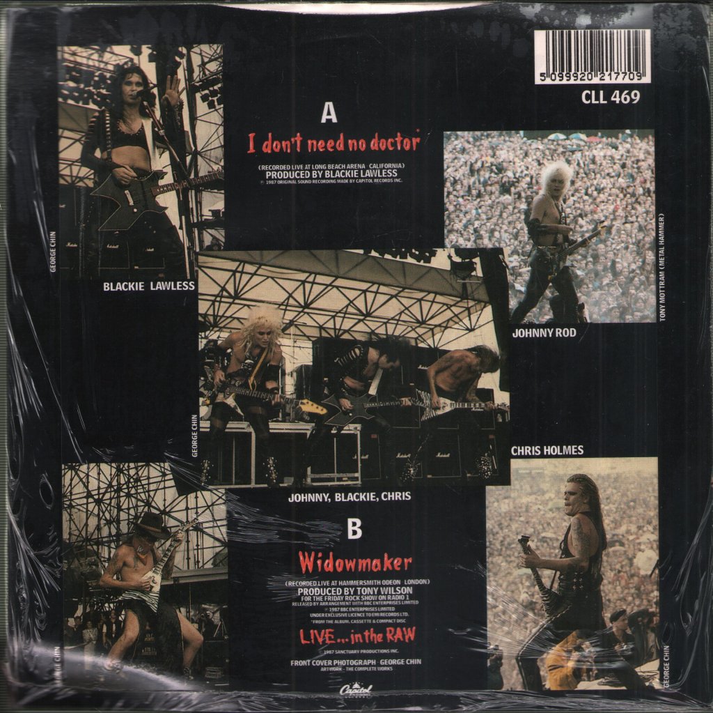 Wasp - I Don't Need No Doctor - 7 Inch