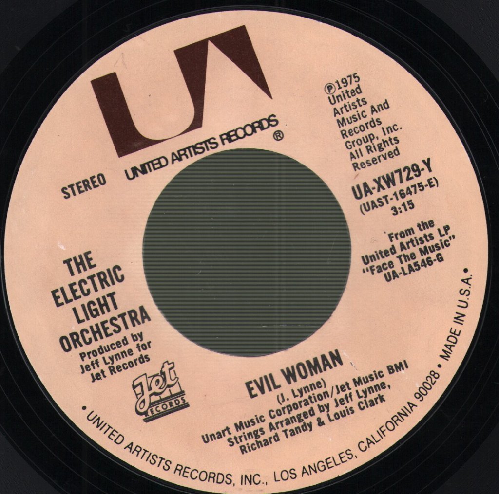 Electric Light Orchestra - Evil Woman - 7 Inch