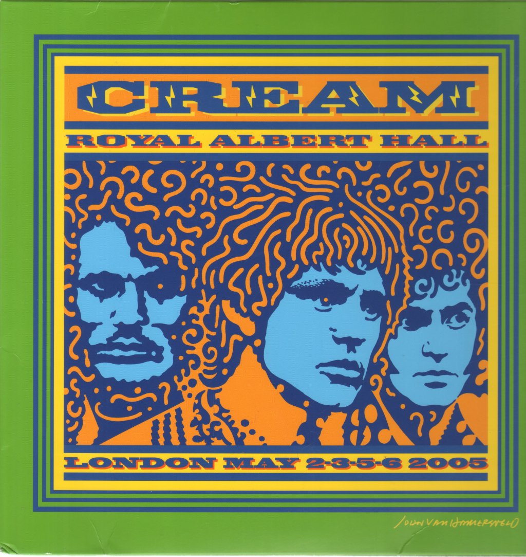 Cream - Royal Albert Hall - London - May 2-3-5-6 2005 - Triple Lp