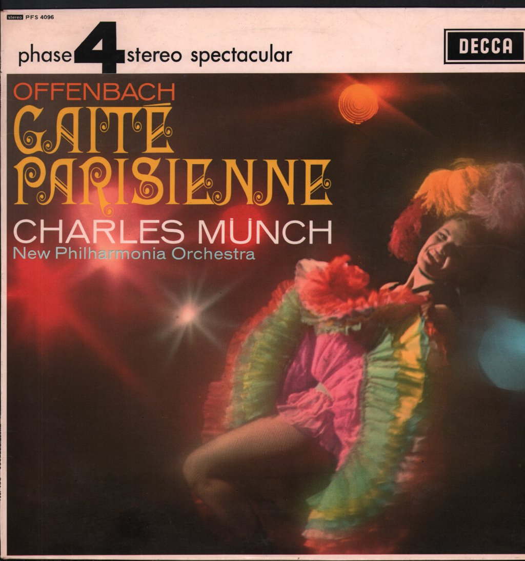 Charles Munch / New Philharmonia Orchestra - Offenbach - Gaite Parisienne - Lp