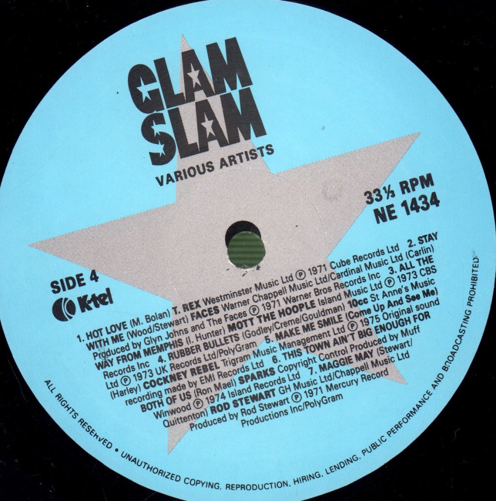 Various Artists - Glam Slam (Definitive Glam Rock Collection) - Lp