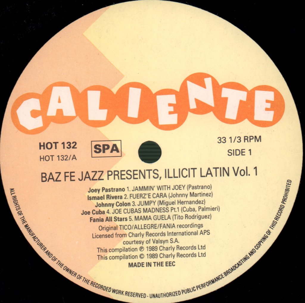 Various Artists - Illicit Latin Vol 1 - Lp