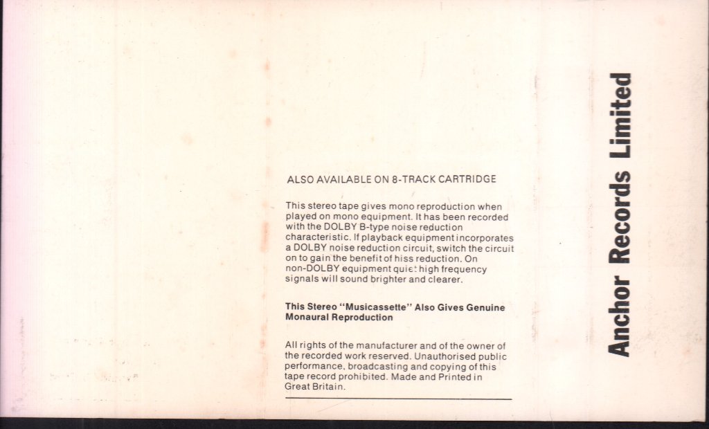 Steely Dan - Countdown To Ecstasy - Cassette
