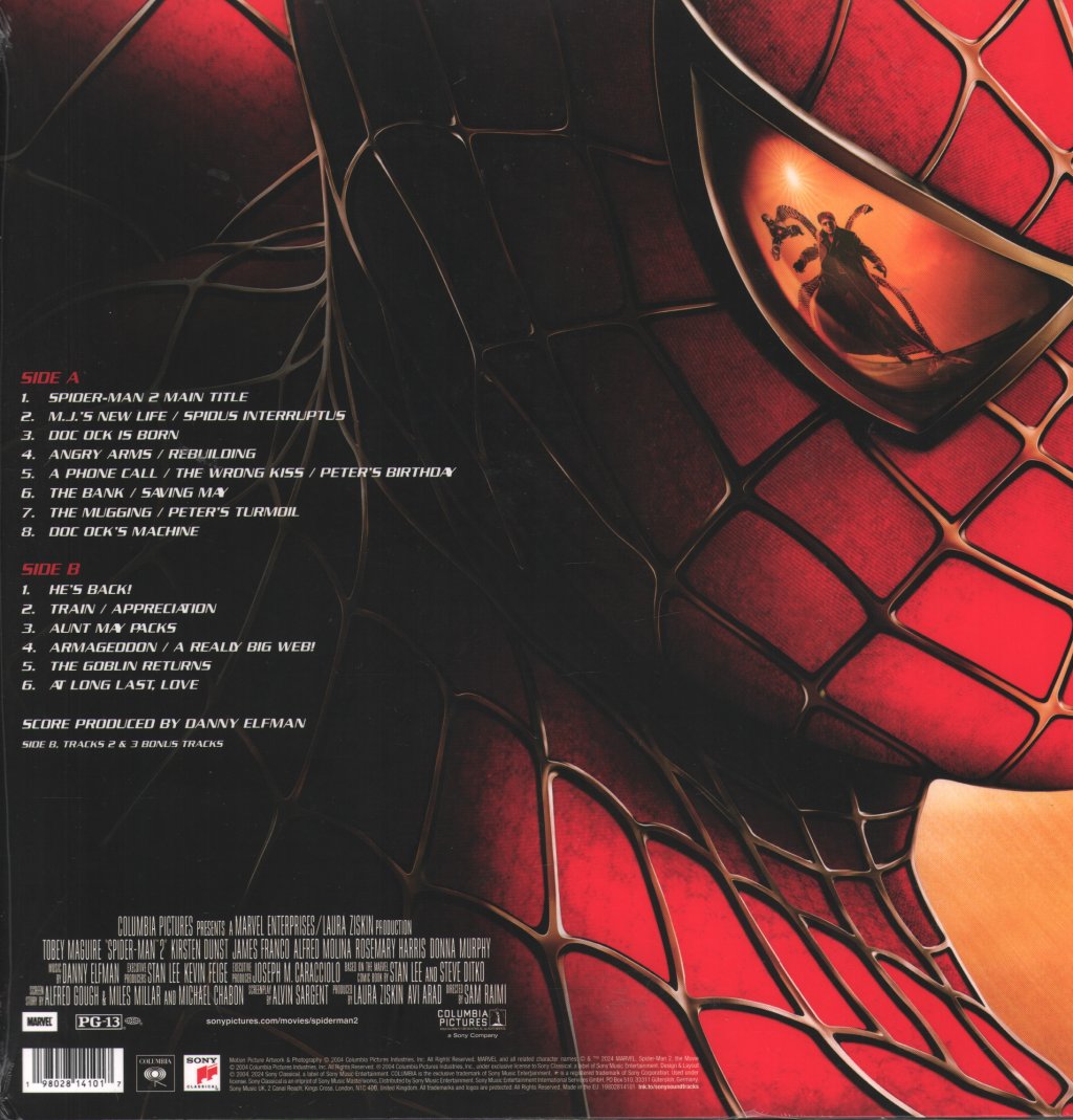 Danny Elfman - Spiderman 2 (Original Motion Picture Score) - Lp