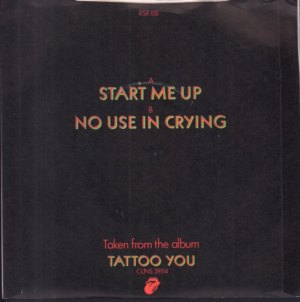 Rolling Stones - Start Me Up - 7 Inch