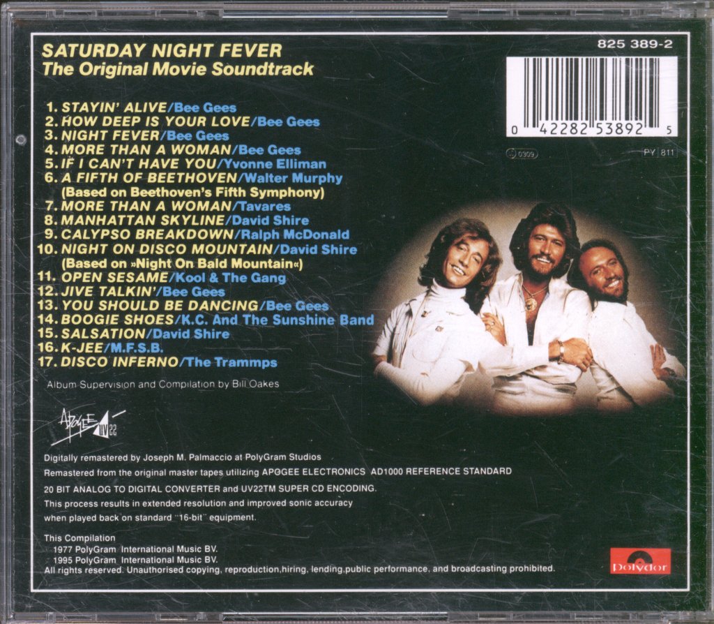 Various Artists - Saturday Night Fever (The Original Movie Sound Track) - Cd