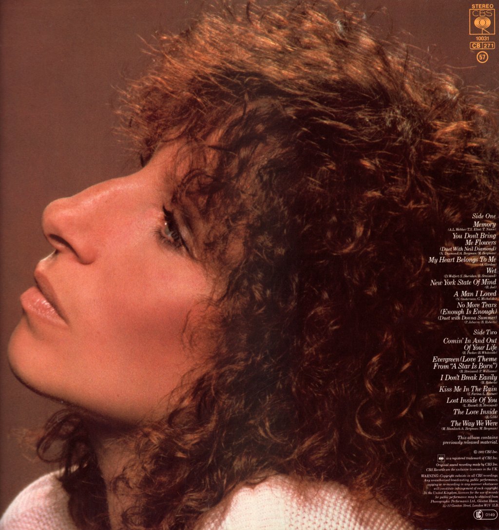 Barbra Streisand - Love Songs - Lp