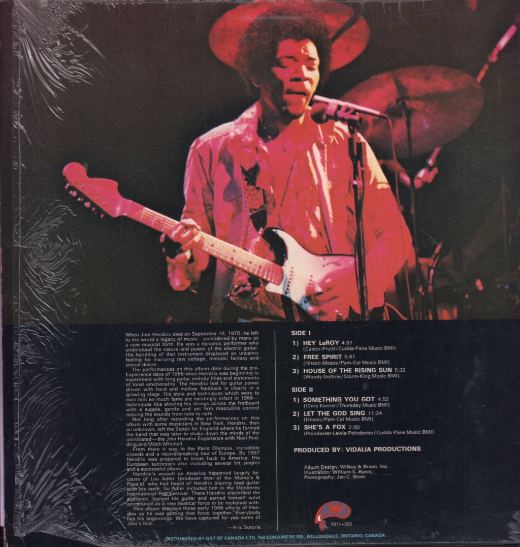 Jimi Hendrix - In The Beginning - Lp