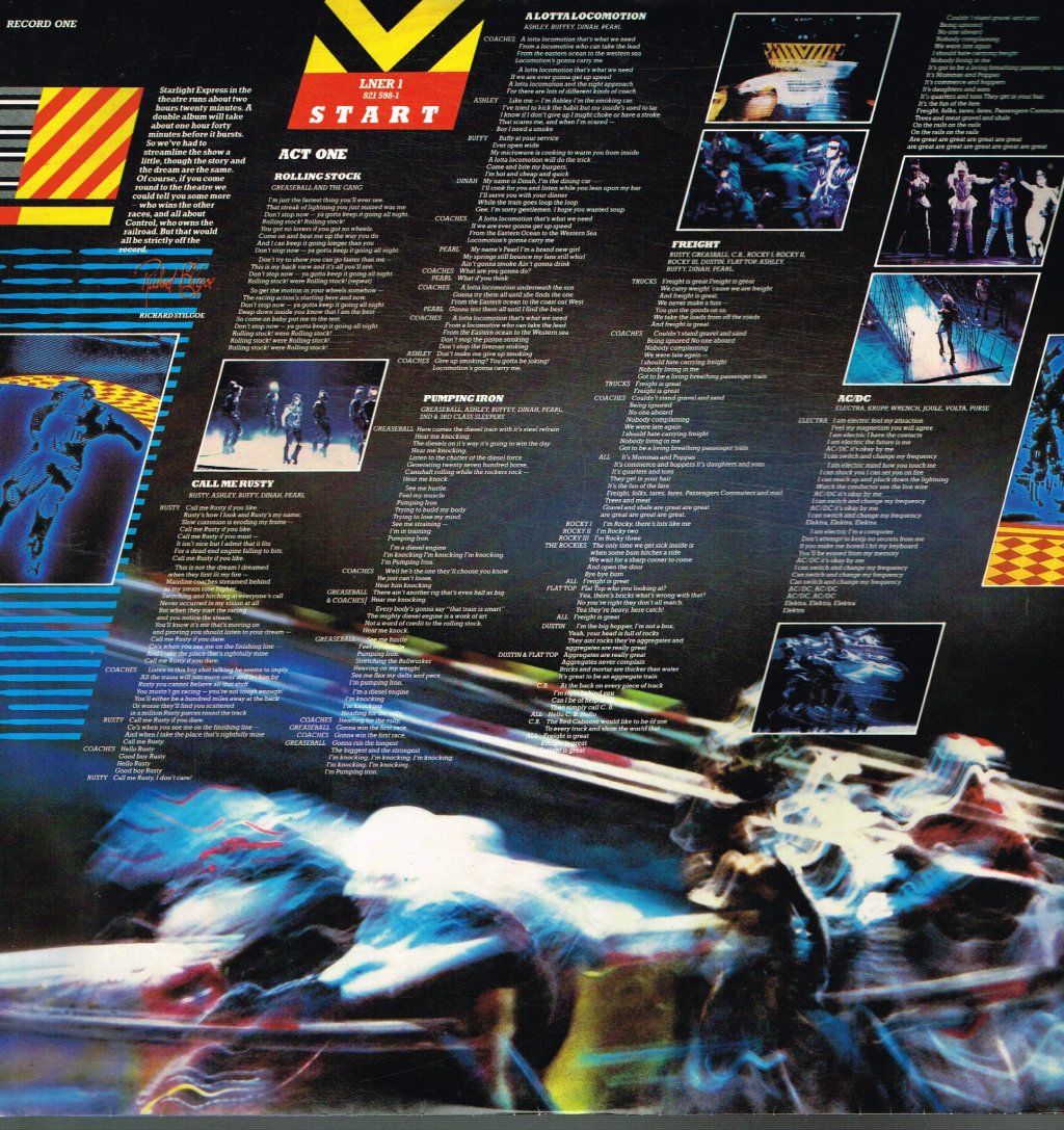 Andrew Lloyd Webber - Starlight Express (Original Cast) - Double Lp