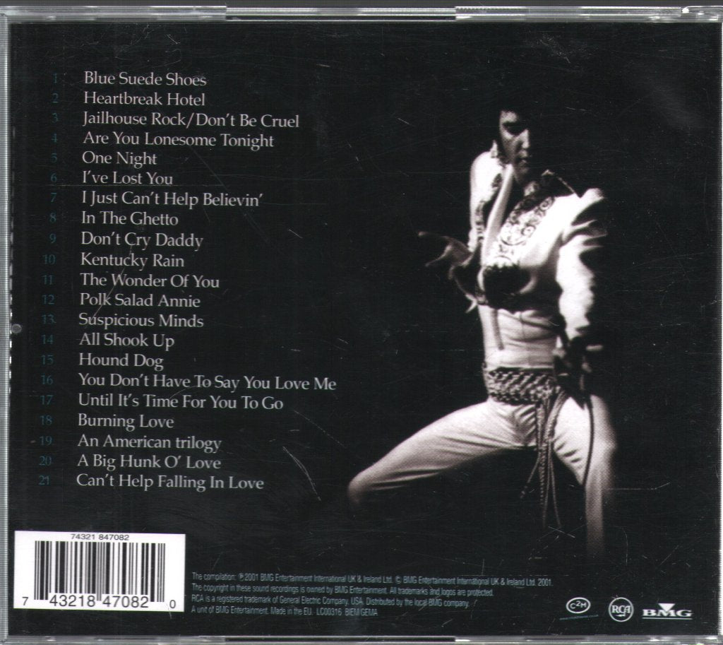 Elvis Presley - Live Greatest Hits - Cd