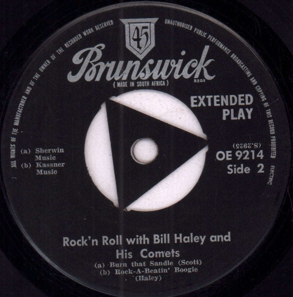 Bill Haley And His Comets - Rock 'N Roll With - 7 Inch