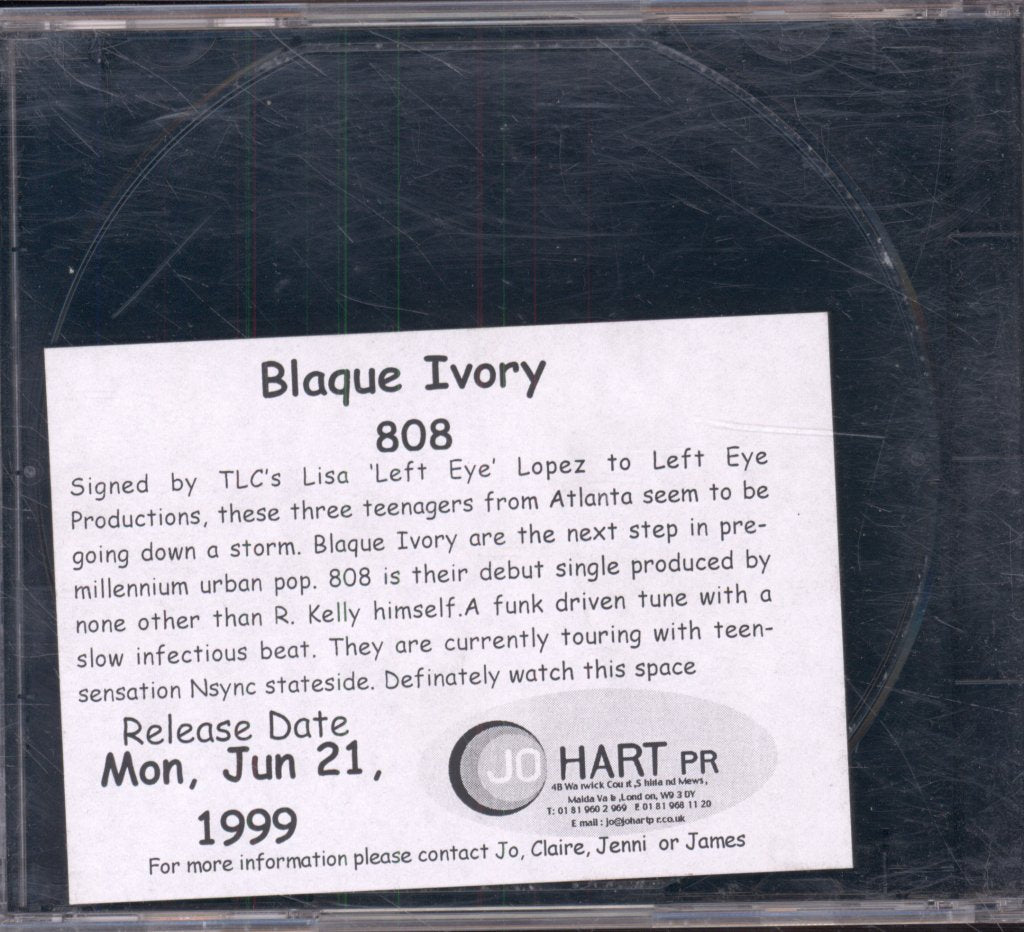 Blaque Ivory - I Do - Cdr