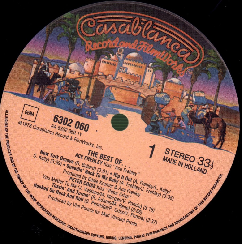 Kiss - Best Of Solo Albums - Lp